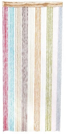 Coopers of Stortford Multi-Coloured Spiral String Door Curtain
