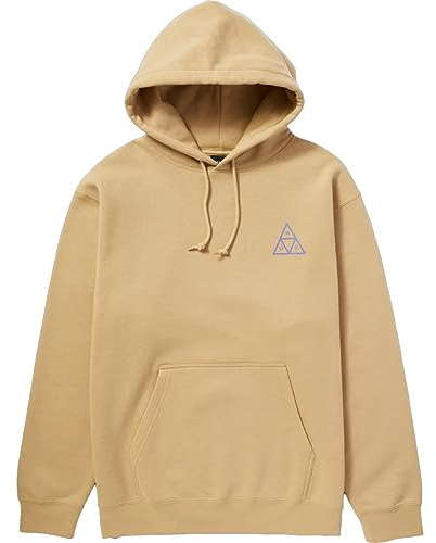 HUF Herren Hoodie Set Triple Triangle, Größe:M, Farben:Oatmeal