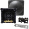 Wiska 308/5 with EC308 - Black Junction Box with Earthing Plate for SWA Glands - Waterproof Outdoor 85mm