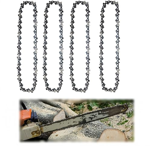 Catena per motosega, 4 pezzi, catena per motosega, catena per motosega, catena da 6 pollici, catena per motosega, catena per diverse motosega, compatibile con paesaggistica