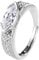 AILYFIRMO Magnetischer lymphatischer Titan-Ionen-Moissanit-Diamantring, Moissanit-Diamantring zum Abnehmen aus Titan, modischer offener Zirkonia-Ring, Geschenke für Damen und Mädchen (1PCS)