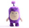 iFii Oddbods Plüsch 18cm, süßes Oddbod-Plüschtier weiches Oddbods-Cartoon-Plüschtier Schatzsoldat Plüschpuppe Geschenk für Fans (Lila)