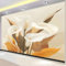 Foto Tapete Wandbild Calla-Lilie Pflanzen 200 x 140 cm Tapete Vliestapete 3D Effekt Tapete Vlies Wandbild Wohnzimmer Schlafzimme Wanddekoration Fototapete