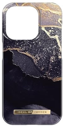 IDEAL OF SWEDEN. Magnetische Handyhülle kompatibel mit Magsafe für einfaches Magsafe kabelloses Laden. Stilvolle iPhone-Hülle, kompatibel mit iPhone 15 Pro (Golden Twilight)