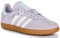 Adidas Samba Og J 3-Stripes 60S Retro Contrast Sneaker, Lavanda, 23.5 EU