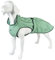 Max & Molly Regenmantel Hund wasserdicht, M, Jade, Sportliche Regenjacke für Hunde mit verstellbarem Bauchgurt, Reflektierend und Sicher, Regenjacke Hund mit Geschirröffnung