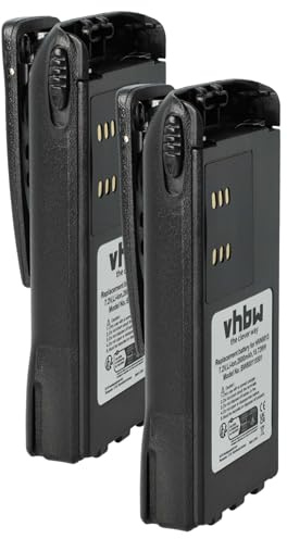 vhbw 2X Akku kompatibel mit Motorola HT1200