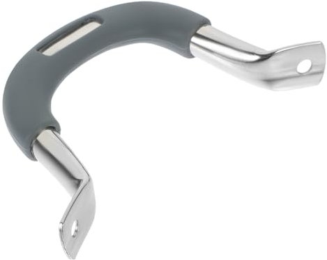 Cabilock Topfgriff Aus Edelstahl Und Silikon Komfortabler Seitengriff Hitzebeständig Ergonomisch Geformt Abnehmbar Passend Für Saucenpfannen Und Töpfe Einfache Montage Platzsparend Langlebi