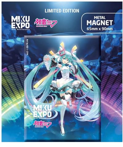 POPBuddies Kühlschrankmagnet Hatsune Miku Expo zum 10. Jahrestag (Art by KEI Ver) – Limitierte Auflage