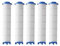 Wappiott La Douchette EcoPression Anti-calcaire Douchette À Main Haute Pression - Pommeau De Douche Avec Hélice Haute Pression, Economise Et Filtre L'eau (Élément Filtrant,Paquet de 5)