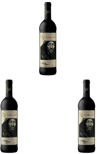 Cali By Snoop - Red Wine from California - Red Wine - 75cl Bottles, packaging and alcohol content may vary (Pack of 3)