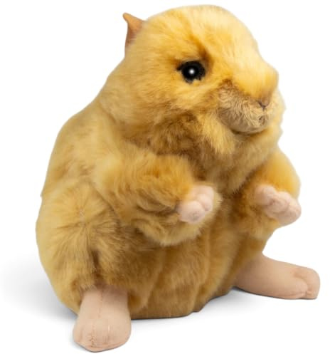 Carl Dick Hamster, Goldhamster aufrecht ca. 15cm Plüschtier, Stofftier, Kuscheltier 3809