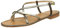 Les Tropeziennes Femme Monaco Chaussures-femmes Chaussure-de-loisirs Nu-pieds-et-sandales, Noir Noir Or, 38 EU
