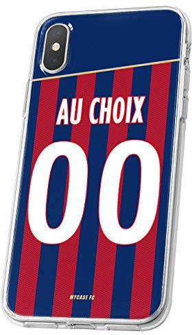 MYCASEFC Coque Foot Caen Samsung Galaxy J3 2017 Coque Football Personnalisable en Silicone. Housse de Smartphone personnalisée et fabriquée en France en TPU