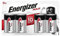 Energizer Piles Alcalines Max D/LR20, Pack de 4