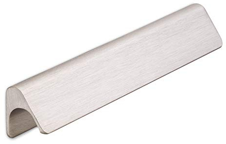 Möbelgriff VERONIQUE II BA 160 mm Edelstahloptik gebürstet Griffleiste Länge 170 mm von Schüco