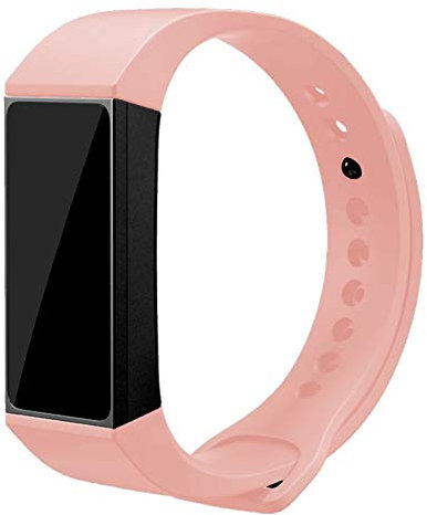 iGlobalmarket Cinturino di ricambio regolabile, compatibile con Xiaomi Mi Band 4C, liscio, colore: rosa