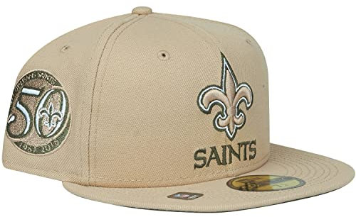 New Era 59Fifty Cap - Anniversary New Orleans Saints - 7 3/8