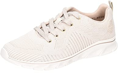 Rieker Damen 54022 Sneaker, Lila, 40 EU
