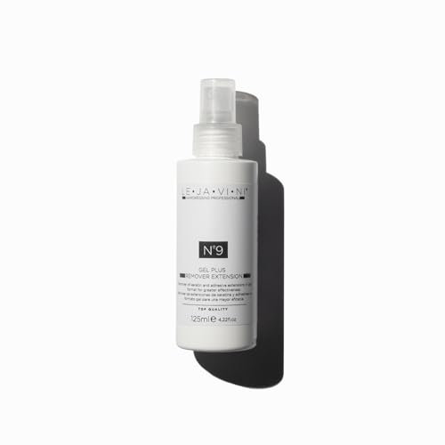 Lejavini Nº9 Gel Plus Remover Extension 125mL | Removedor Extensiones - Removedor en Gel de Extensiones de Keratina y Adhesivas