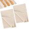 2 paños de masa de lino natural para hornear, pan de 75 x 45 cm, accesorios para hornear, lino de panadería para la preparación de masa, paño grande para hornear lino