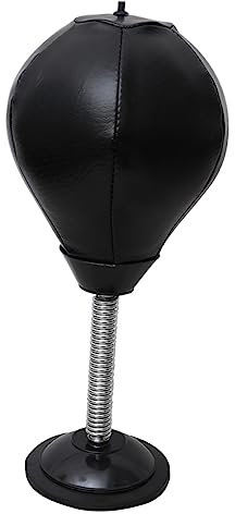 BESPORTBLE Kleiner Boxball Mit Saugnapf Für Schreibtisch Zur Stressbewältigung Vertikaler Boxball Zum Trainieren Aus Sicheren Materialien Tragbarer Mini-Ball Für Zuhause Oder Büro