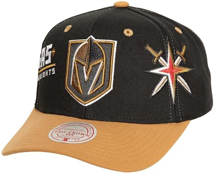 Mitchell & Ness Vegas Golden Knights Pro Crown Fit Snapback Cap