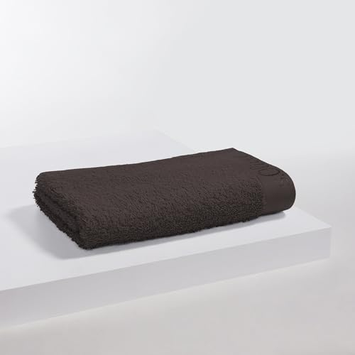 s.Oliver Toalla de invitados, 30 x 50 cm, 100% algodón, 600 g/m², suave y absorbente, color marrón