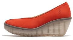 Fly London Women's YEIF566FLY Wedges, Devil Red, 6 UK