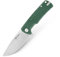 Ganzo G769-GB Couteau de Poche Pliant Lame D2 Acier 85 mm Inoxydable G10 Clip Poignée Pliable Couteau de Poche Extérieur Chasse Pêche Équipement de Randonnée Meilleur Cadeau pour Hommes (Vert)