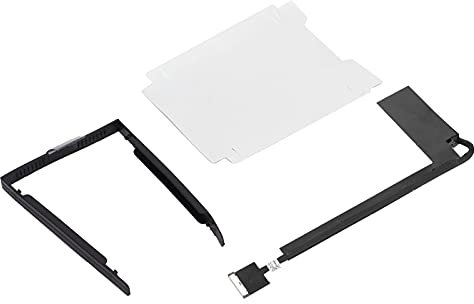 2,5-Zoll-Festplatten-Rack, Schnittstellenfach mit Alufolienpapier-Set, Geeignet für SSD, Thinkpad P50 P51, Inklusive Caddy-Gehäuseschacht und Festplattengehäuse