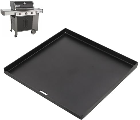 PETKAO 7672 Flat Top Grillplatte für Weber Crafted Grill Genesis II 300/400 Serie, Genesis S/E-325S EX-325S SX-325S Ersatzteile, handgefertigtes Grillzubehör für Weber Spirit/Smokefire EX4 EX6 Grill