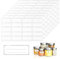 Etiketten Selbstklebend, 500 Stück Klebeetiketten zum Beschriften, Marmeladen Etiketten für Gläser, Flaschen, Marmelade, Tüten, Küche, Büro Aufkleber (60 x 25 mm)