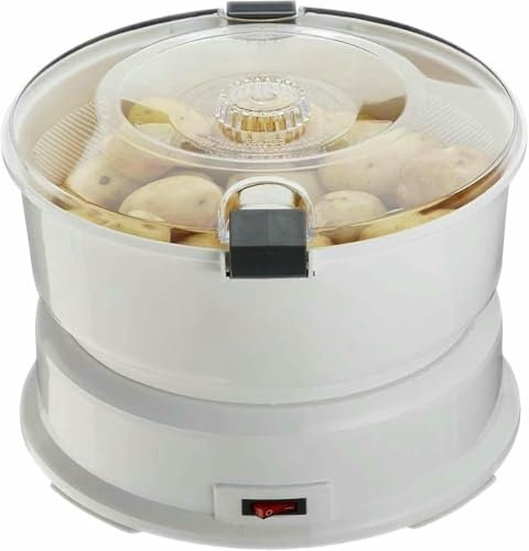 BGVYFXEZ Pelador de Patatas eléctrico con Recipiente, cortadoras eléctricas, pelador de Verduras