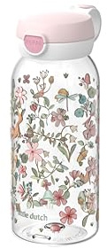 Mepal - Trinkflasche mit Klappdeckel Campus - Deckel springt per Knopfdruck auf - Trinkflasche Kinder Kohlensäure Geeignet - Auslaufsicher und Spülmaschinengeeignet - 600 ml - Fairy Wonders