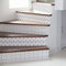 Selbstklebende Aufkleber Treppe Fliesen | Aufkleber Setzstufe Zementfliesen - Aufkleber Setzstufe Fliesen | Treppe Zementfliesen selbstklebend - Azulejos - 15 x 105 cm - 6 Streifen