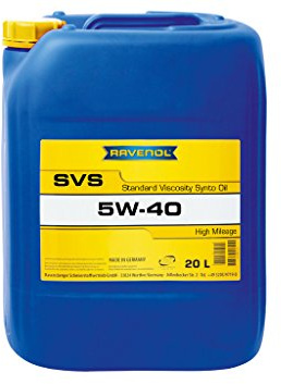 RAVENOL SVS Standard Viscosity Synto Oil SAE 5W-40, 20 Liter, 1115100