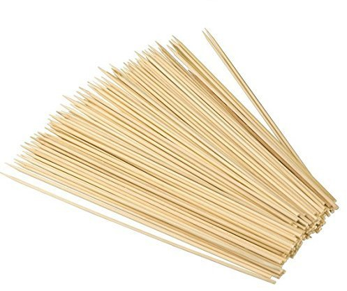 Perfect Pricee Spiedini in legno di bambù per grigliare in forno, 100 bastoncini