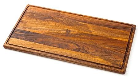 Tuuli Kitchen Tabla Cortar Madera Nogal Cocina Queso Pan Grande Antibacteriano (44x30x2 cm)