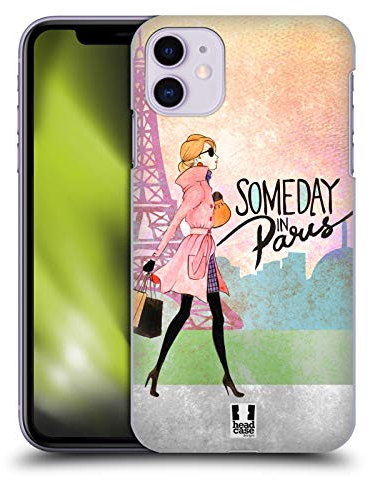 Head Case Designs Irgendwann In Paris Ich Träume Von Paris Harte Rueckseiten Handyhülle Hülle Huelle kompatibel mit Apple iPhone 11
