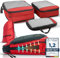 Compression Packing Cubes Set für mehr Platz im Koffer & Backpack - Packwürfel Packing Cubes Compression als Rucksack Organizer - Travel Packtaschen Reise - Camping Zubehör & Wander Ausrüstung