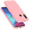 cadorabo silicone case compatible with Samsung Galaxy A10e / A20e, mobile phone cover for Galaxy A10e / A20e- impact-resistant, thin, Silky-Soft Touch Full-Body Protective Phone Case - LIQUID PINK