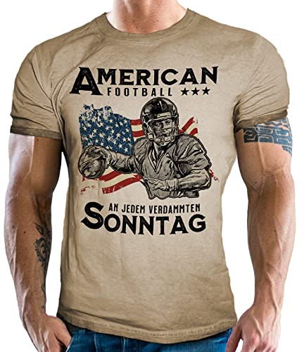 American Football Herren T-Shirt: An jedem Sonntag