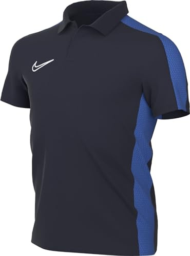 NIKE DR1350-451 Y NK DF ACD23 Polo SS Polo Shirt Unisex Obsidian/ROYAL Blue/White Größe XL