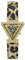 GUESS Damen analog Quarz Uhr mit Leder Armband GW0504L3