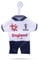 FIFA Unisex Jugend England Mini-Set, weiß