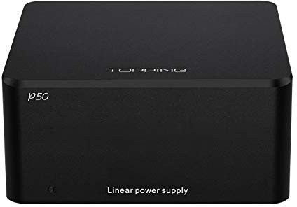 Topping P50 Lineares Netzteil für Topping D50/D50s/DX3 Pro/A50 Schwarz