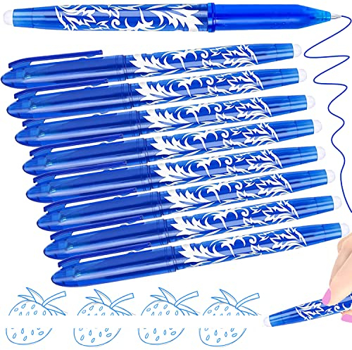 8 Radierbarer Kugelschreiber Radierstift Gelstifte Radierbar, Radierbare Stifte Radierbarer Tintenroller Radierbar, Erasable Pen Gelschreiber Radierbar Inky Stift, Friction Stifte Kinder Schulsachen
