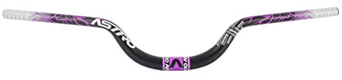 YouLpoet Mountainbike Lenker 31,8mm MTB Riser Lenker Aluminiumlegierung Fahrrad Riser Bars Lift 90mm,Lila