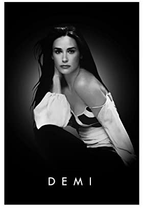 Schauspielerin Demi Moore Leinwand-Poster, Schlafzimmerdekoration, Sport, Landschaft, Büro, Raumdekoration, Geschenk, ohne Rahmen, 60 x 90 cm